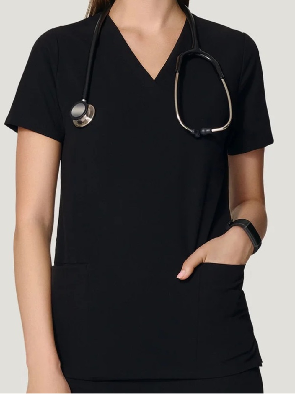 Mandala 6 pocket scrub top